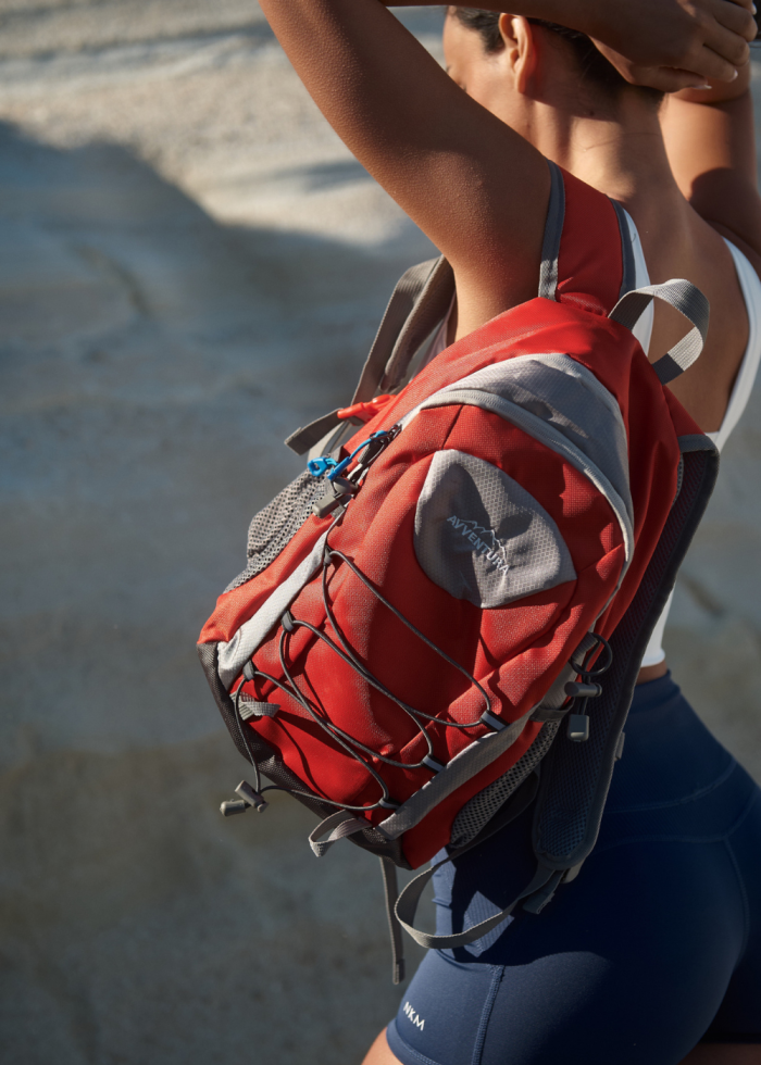 Orange Mini Outdoor Avventura Backpack - Image 3