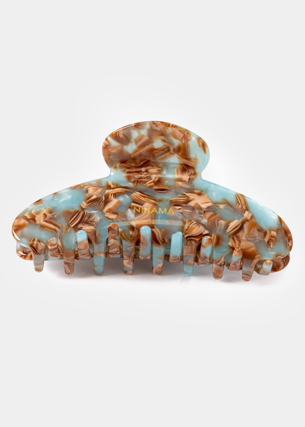 G28A6539 copy Blue Acrylic Hair Clip - Image 1