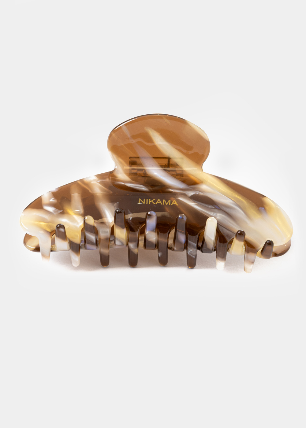 G28A6546 copy Gold Acrylic Hair Clip - Image 1