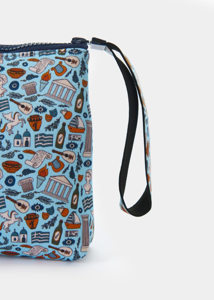 Travel Pouch w/ Greek Culture Pattern - Image 2