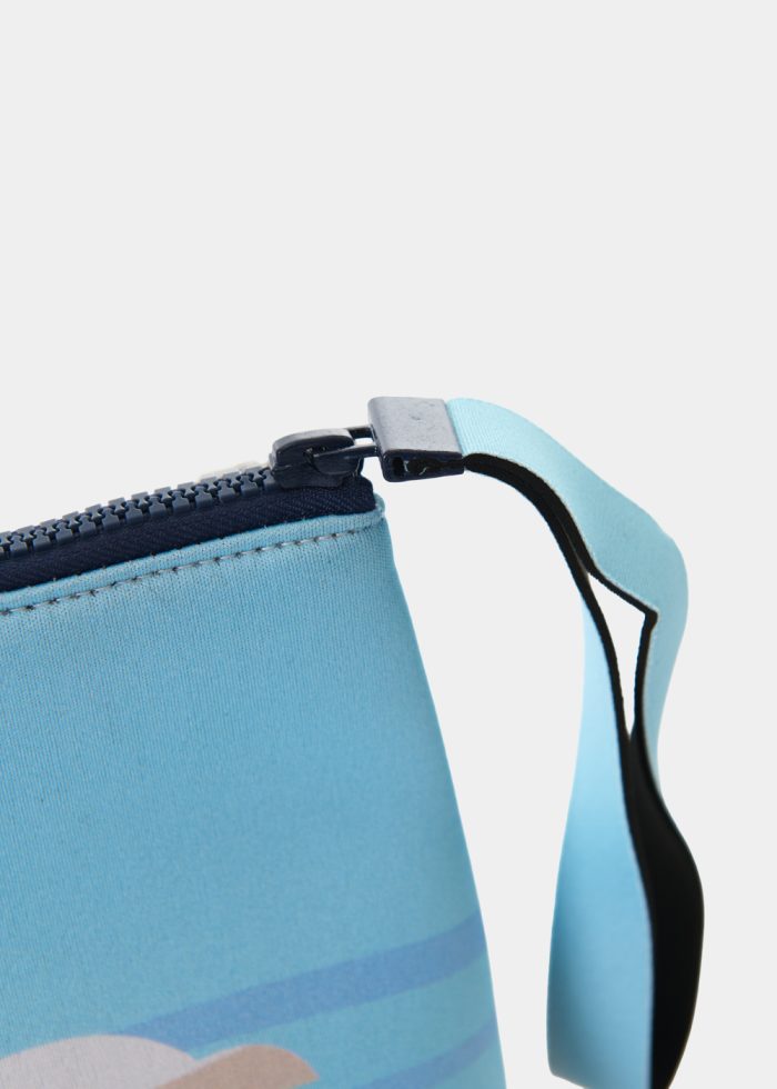Travel Pouch w/ Greek Island Pattern - Image 3