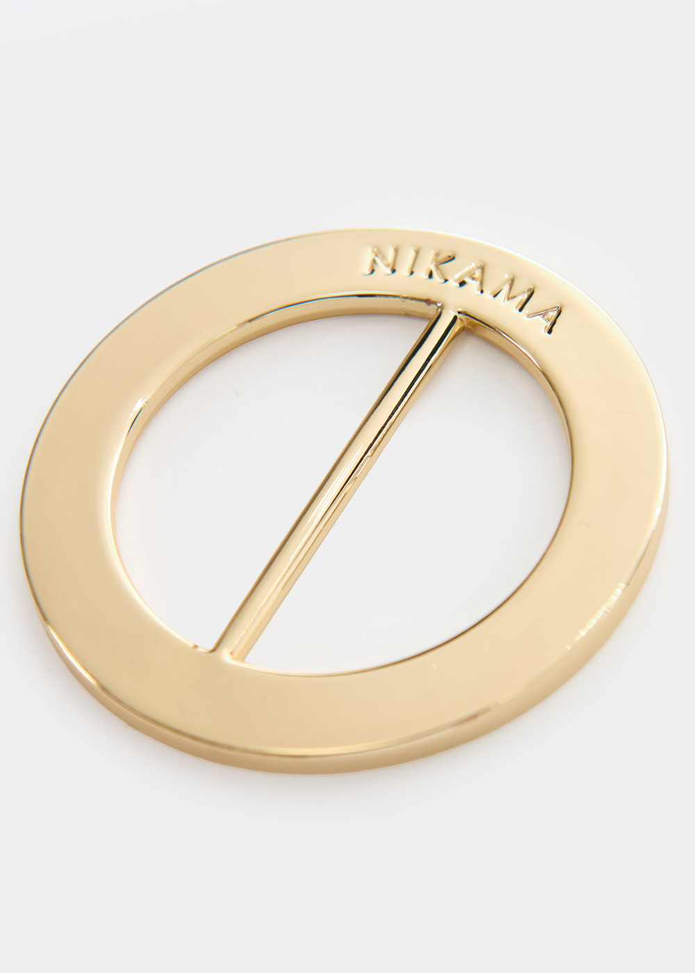 nikama 565 Gold Accessory Buckle - Image 1