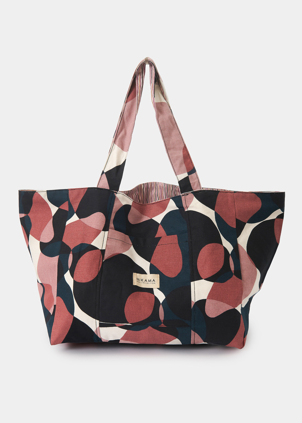 nikama 637-2 Double-Sided Colourful Canvas Bag - Image 1