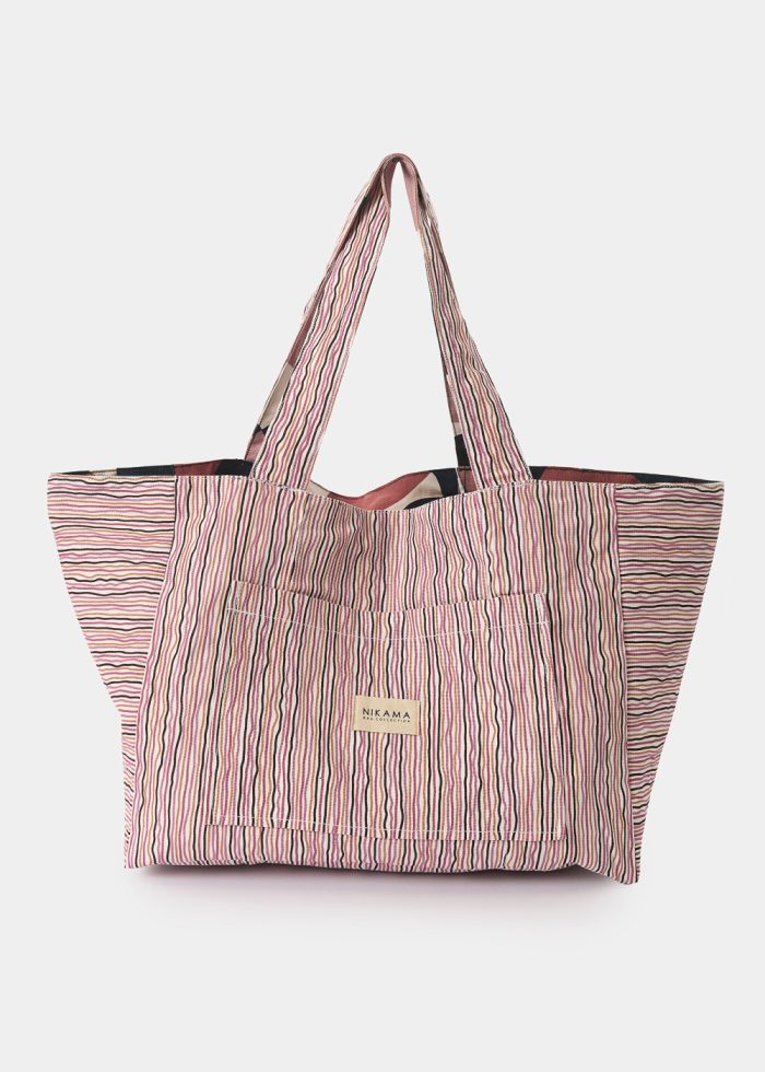 Double-Sided Colourful Canvas Bag - Image 2