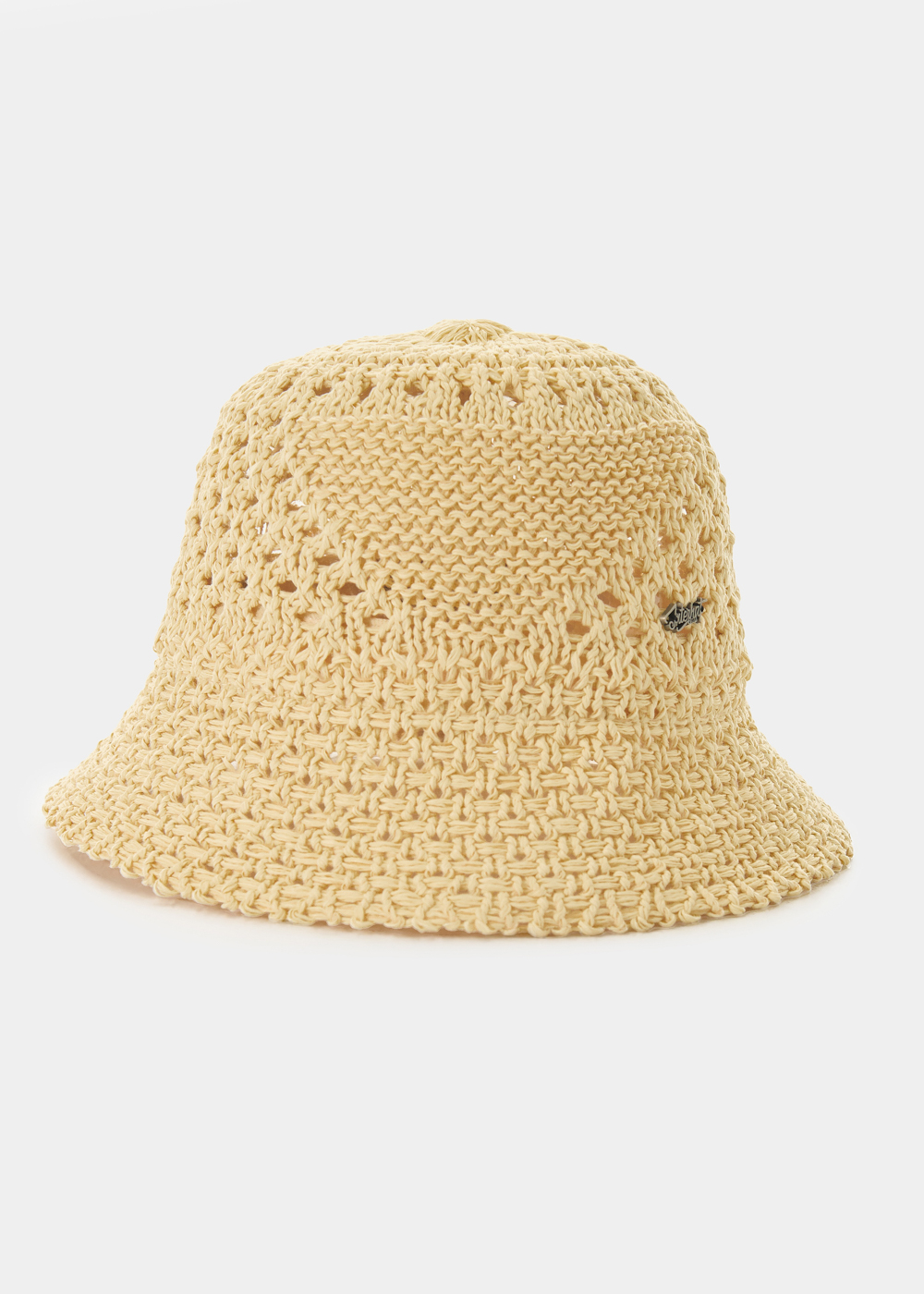 nikama 193 Beige Knitted Bucket Hat - Image 1