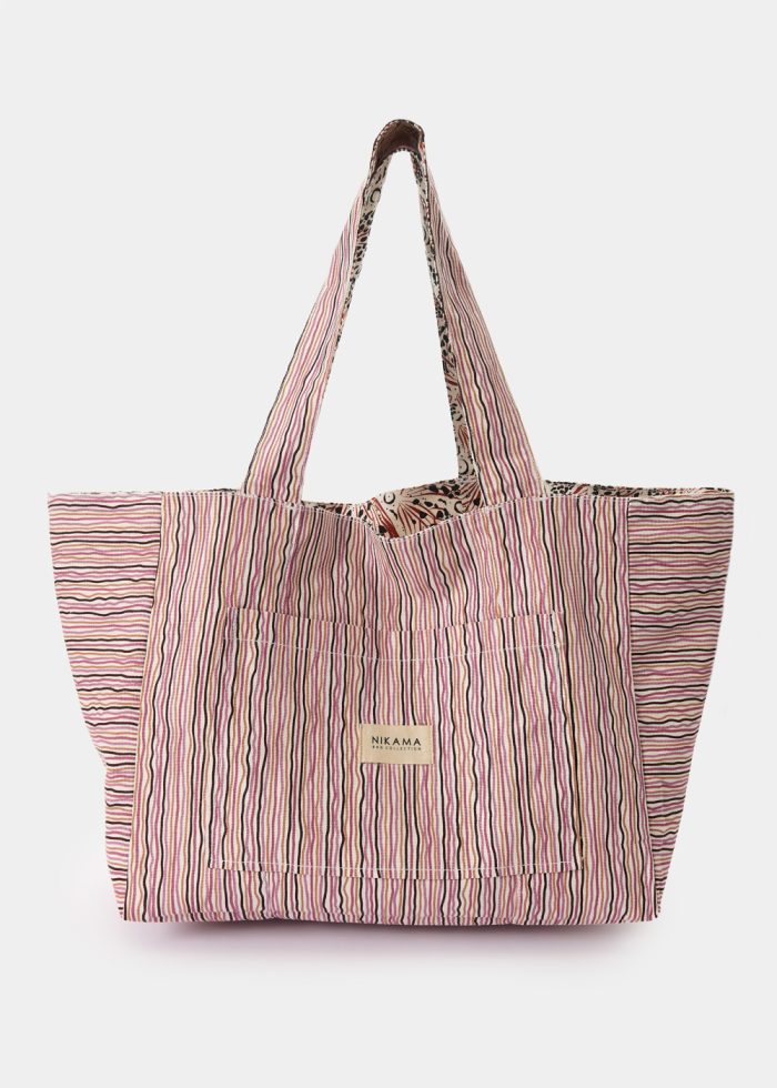 Double-Sided Leopard Canvas Bag - Image 2
