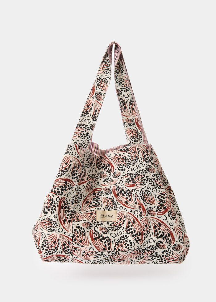 Double-Sided Leopard Canvas Bag - Image 3
